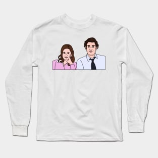 Jim and Pam Long Sleeve T-Shirt